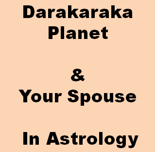 Darakaraka Planet